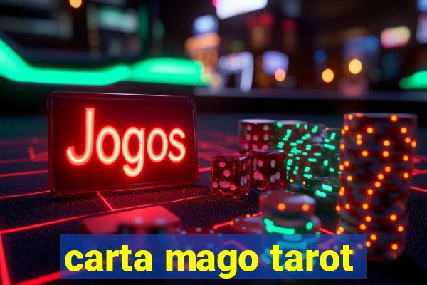 carta mago tarot